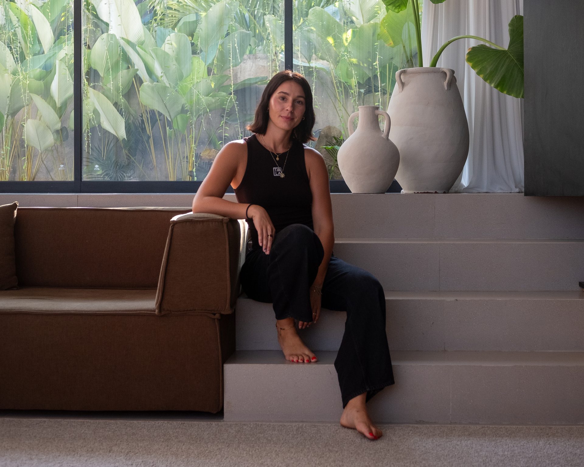 Becks at home in Bali